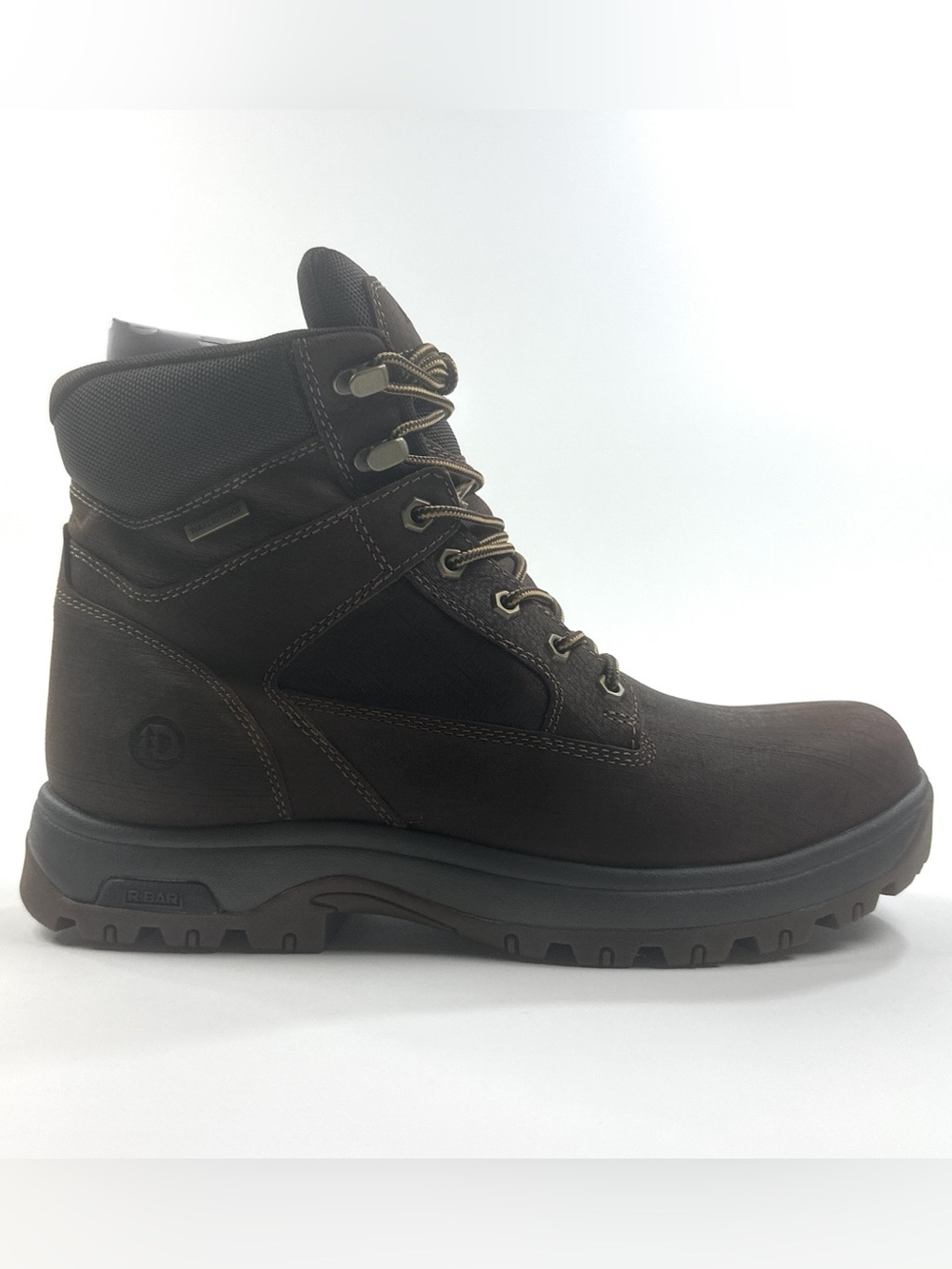 Dunham 8000 Works 6 Inch Mens Natural Brown Boots Waterproof Plain Toe 101